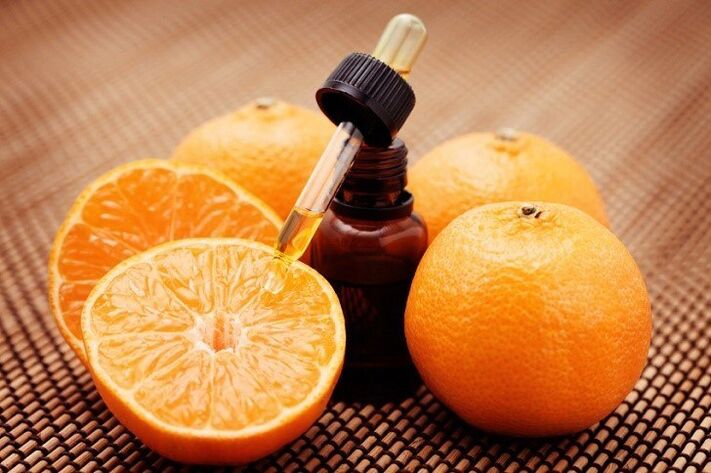 Essential orange oil is an amazing skin tonic
