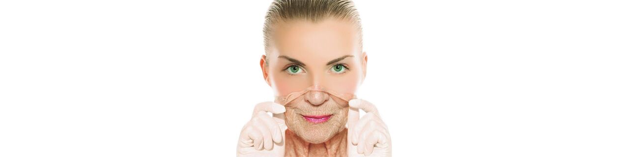 The process of rejuvenation of the skin on the face and body